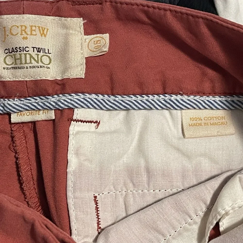 J. Crew Women’s Pants Size 0S Pink Classic Twill Chino Favorite Fit 100% Cotton - Picture 6 of 6